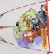 Avengers Marvel Ombrello Trasparente Auto Bambini Ragazzi Ombrellino Parapioggia