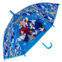 Sonic The Hedgehog Umbrella Poe Pvc Children Boys Umbrella Rain Cover
