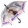 Frozen Disney Princesses Umbrella Transparent PVC Automatic Classic Girl