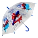 Spiderman Marvel Ros Transparent Umbrella Kids Boys Parasol Rain Cover