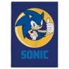 Sonic The Hedgehog Coperta Plaid 100x140cm in Polar Fleece Blanket Bambini