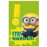 Minions Minion Coperta Plaid 100x140cm in Polar Fleece Blanket Bob