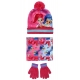 L.O.L. Surprise LOL 3 pezzi Cappello,Scaldacollo Guanti Invernale Bambina 3-8anni
